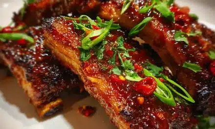 Mouthwatering Cherry Chipotle BBQ Ribs