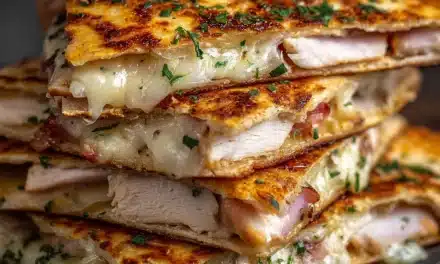 Chicken Cordon Bleu Quesadillas: A Delightful Fusion of Flavors