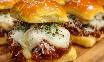 Easy Spaghetti Sliders with Cheese – A Tasty Weeknight Meal