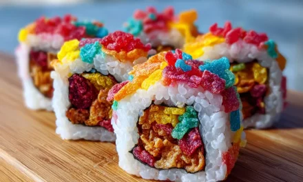 Fruity Pebbles Sushi – A Mouthwatering Treat!