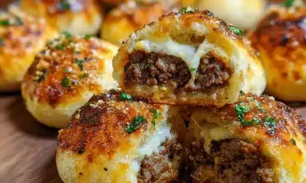 Garlic Parmesan Cheeseburger Bombs: An Incredible Flavor Explosion