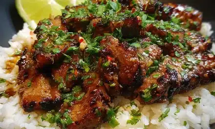 Ginger Lime Pork with Creamy Coconut Rice – A Mouthwatering 20-Minute Meal