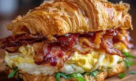 Maple Bacon Breakfast Croissant Sandwich: A Speedy and Delicious Start to Your Day