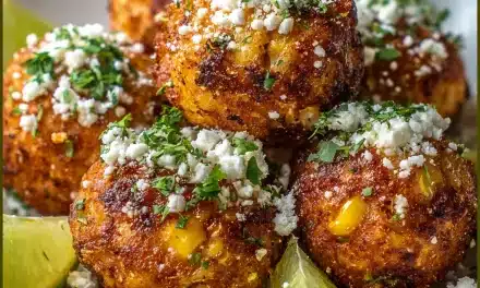 Mexican Street Corn Bites: A Family-Style Snack Sensation