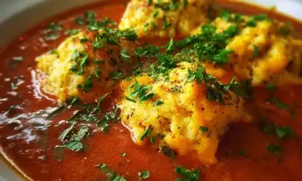 Tomato Soup with Cheddar Bay Dumplings: A Quick and Comforting Classic