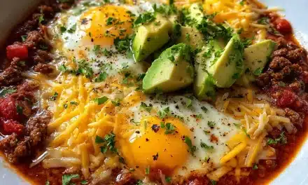 Breakfast Chili and Eggs: A Comforting Morning Delight