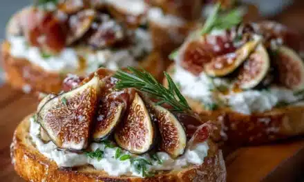 Heavenly Fig, Burrata & Prosciutto Tartine
