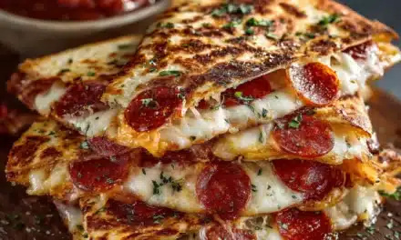 Pepperoni Pizza Quesadillas: A Quick and Comforting Meal