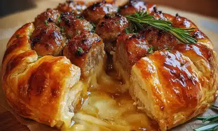 Sausage Baked Brie: A Delicious and Quick Appetizer