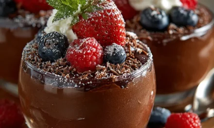 Three-ingredient Chocolate Mousse – A Delightful Dessert