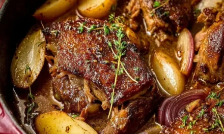 Apple Cider Braised Pork Shoulder: A Comforting, Effortless Masterpiece