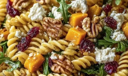 Autumn Harvest Fall Pasta Salad – A Delightful Seasonal Delight