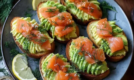 Avocado and Smoked Salmon Toast: A Delightful 30-Minute Treat