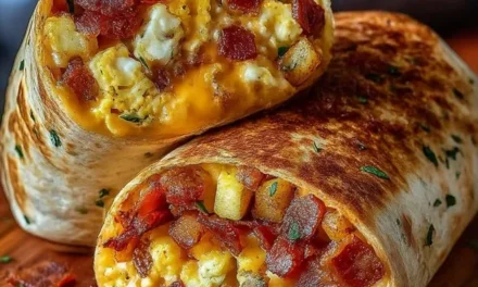 Bacon Egg Cheese Breakfast Burritos: A Quick and Comforting Meal