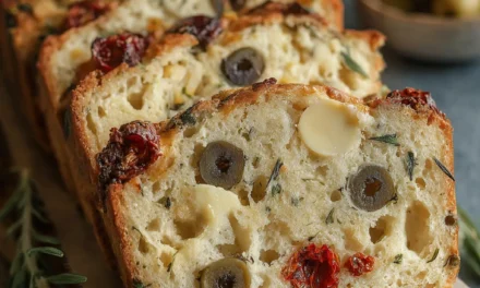 Cheese and Olive Quick Bread – Deliciously Easy Homemade Loaf