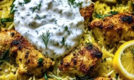 Chicken Tzatziki Rice Bake: A Comforting and Flavorful 30-Minute Meal