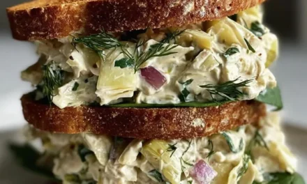 Chopped Artichoke Salad Sandwich – A Quick and Flavorful Lunch