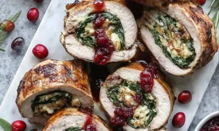 Christmas Stuffed Pork Tenderloin – A Comforting Holiday Delight