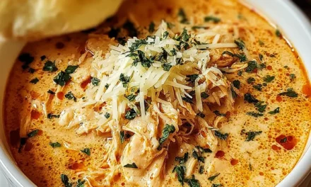 Crock Pot Creamy Chicken Parmesan Soup: A Comforting Classic