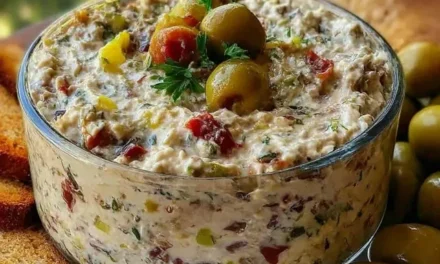 Scrumptious Green Olive Dip in Just 5 Minutes