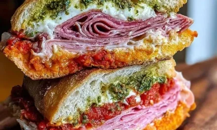 The Ultimate 30-Minute Italian Muffuletta Sandwich