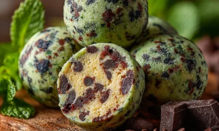 Mint Chocolate Chip Protein Balls – Quick and Easy Prep