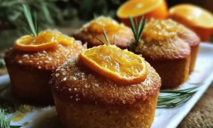 Orange Ginger Honey Cakes: A Delightful 5-Minute Treat