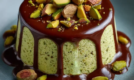 Pistachio Mousse with Chocolate Ganache: A Decadent Dessert