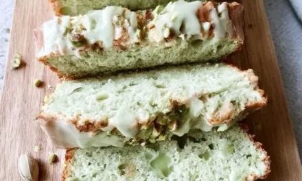 Pistachio Pudding Bread – Irresistibly Moist and Flavorful