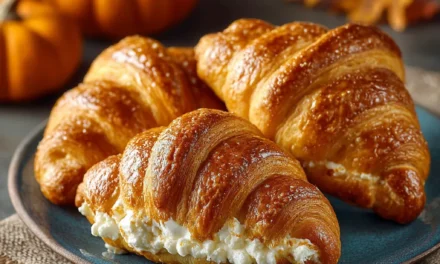 Pumpkin Pie Crescent Rolls with Cream Cheese Filling – Deliciously Quick and Easy