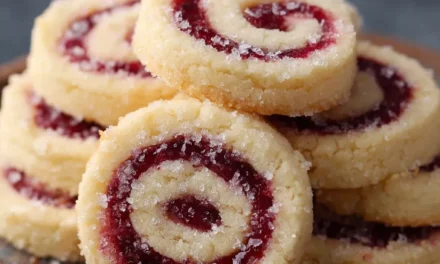 Rasberry Swirt Shortbread Cookies: A Homemade Delight in Just 10 Minutes