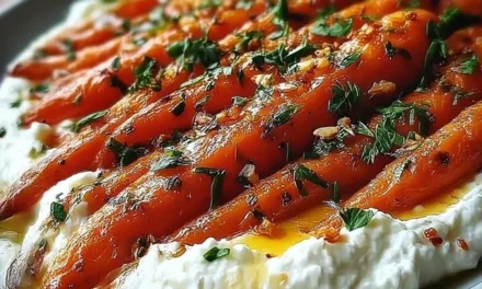 Roasted Carrots With Whipped Ricotta and Hot Honey: A Delightful Side Dish