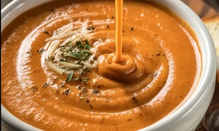 Roasted Red Pepper Gouda Soup: A Comforting and Flavorful Delight