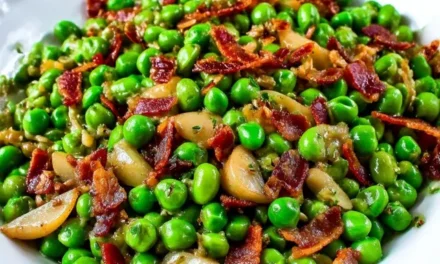 Thanksgiving Peas with Pear and Pancetta: A Delightful Holiday Side Dish