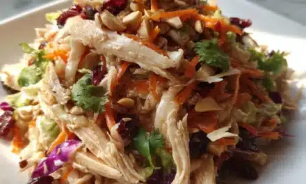 Asian Chicken Cranberry Salad – A Delightful and Flavorful Meal