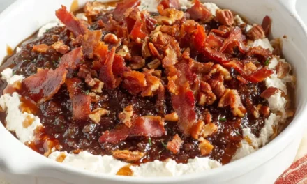 Boursin Bacon Fig Dip – A Decadent and Quick Appetizer