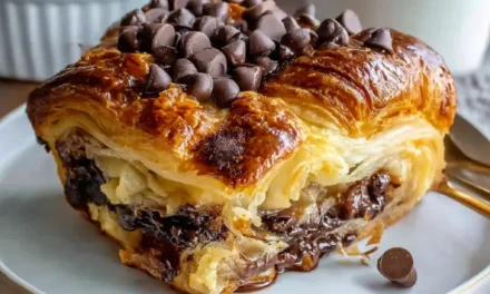 Chocolate Croissant Breakfast Bake: A Delectable Morning Delight