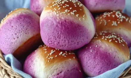 Irresistible 30-Minute Purple Sweet Potato Buns