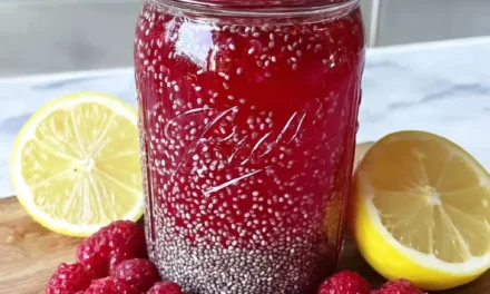 Refreshing Raspberry Lemon Chia Seed Water