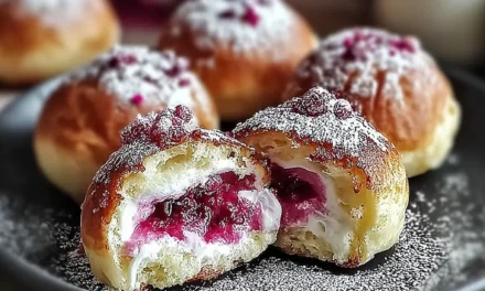 Rhubarb Cheesecake Bombs – Indulgent Mini Desserts