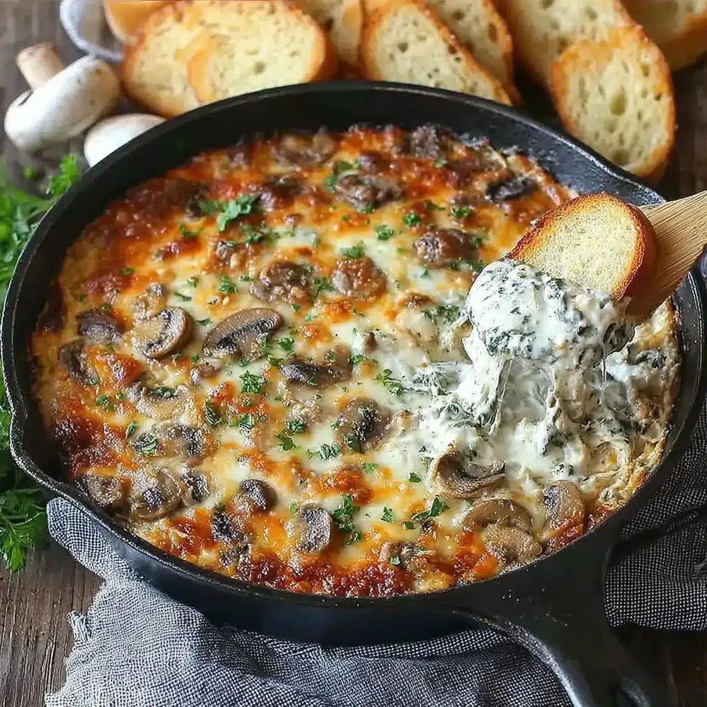 Stuffed Mushroom Dip