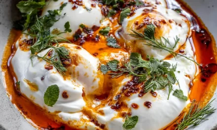 Turkish Eggs (Cilbir): Grandma’s Irresistible Breakfast Delight