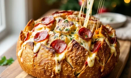 Blooming Onion Pizza Bread – The Ultimate Cheesy Appetizer
