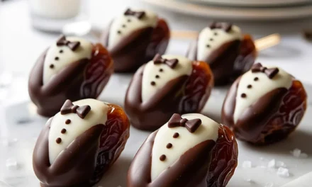 Chocolate Tuxedo Stuffed Dates – The Ultimate Appetizer Delight