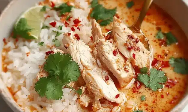 Coconut Chicken Brothy Rice: A Classic Family-Style Dish