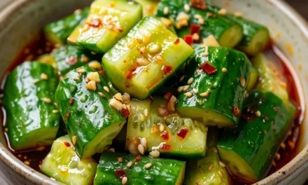 Fire Spicy Smashed Cucumber Salad – A Refreshing 30-Minute Delight