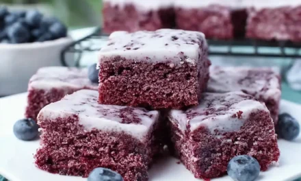 Fresh Blueberry Brownies – A Quick and Delightful Treat