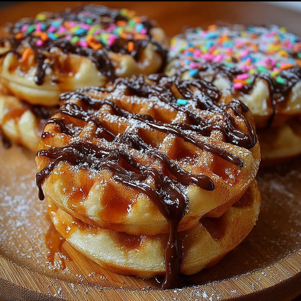 Guilt-Free Fluffy Donut Chaffles: A Delightful Guilt-Free Treat