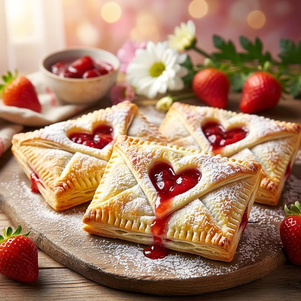 Send Pie Love Letter Strawberry Hand Pies - A Magical Treat