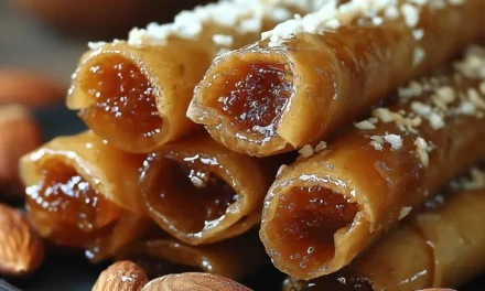 Moroccan Honey Almond Cigars: A Traditional Delight